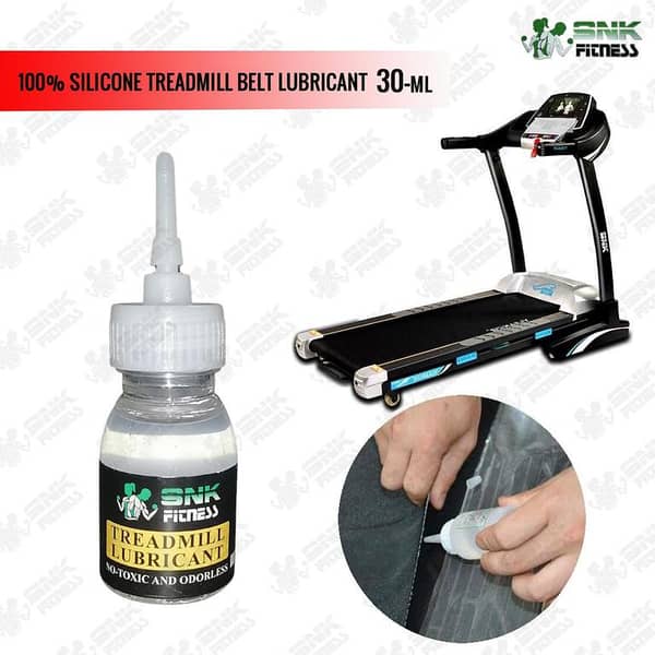 SNK FITNESS Treadmill Lubricating Oil - 30 ML Silicone Belt Lube for Running Machines