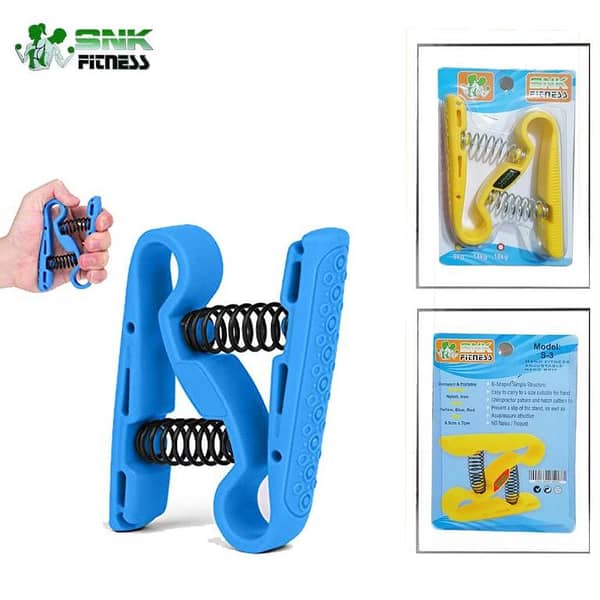 SNK FITNESS Z-Shaped Hand Grip Exerciser - Portable Grip Strengthener for Fingers, Forearms, and Wrists