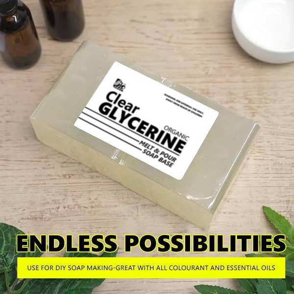 Glycerin Clear Soap Base - Melt & Pour for DIY Projects