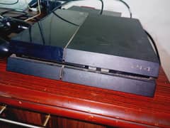 playstation 4 fat  with 4 games