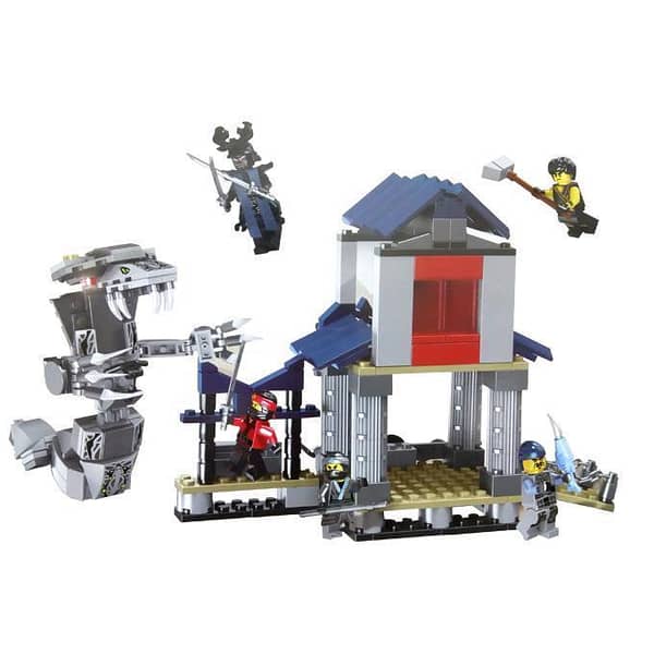 Ninjago The Movie Ninjutsu Palace Fighting Building Blocks Set – 20012