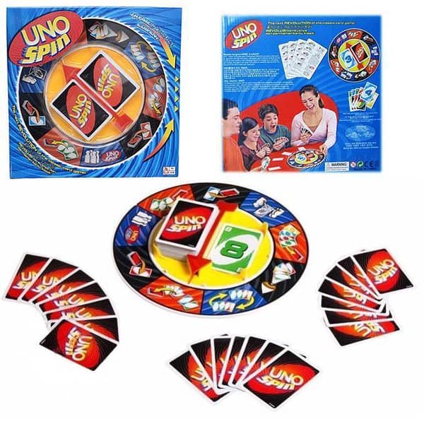 Uno Spin Wheel and Cards Game