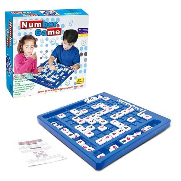 Sudoku Board Game for Kids 2+ with 81 Pieces