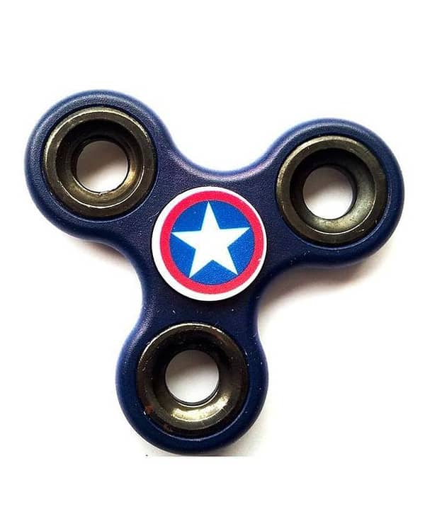 Fidget Spinner - Captain America Print