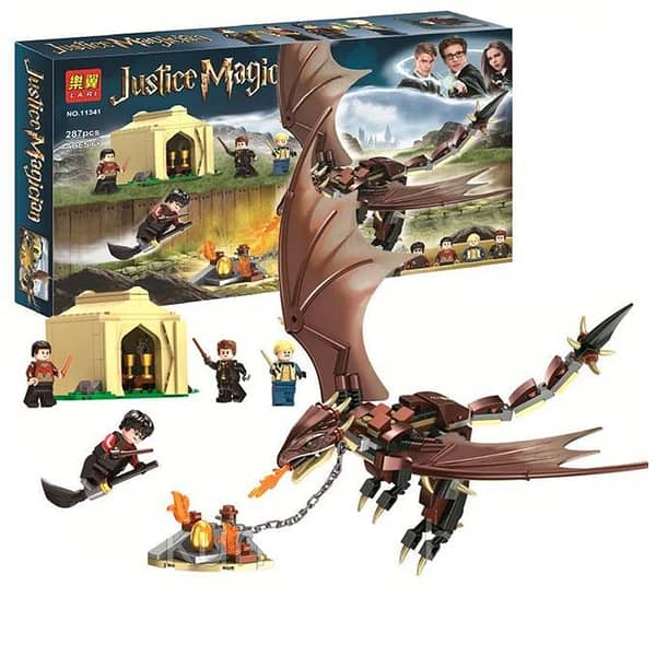 Bella: Justice Magician Harry Potter  and the Golblet Of Fire Hungarian Horntial Triwizard Challenge Building Blocks No. 11341