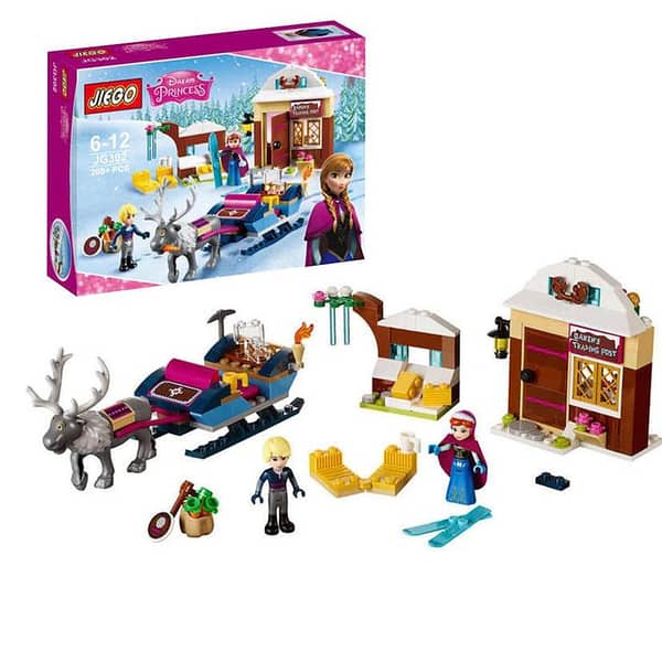 Anna & Kristoff's Sleigh Adventure Building Blocks