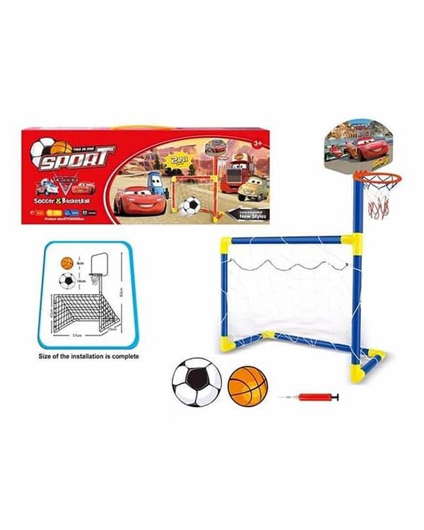 Planet X - Cars - Soccer & Basketball Set - Sporty Showdown