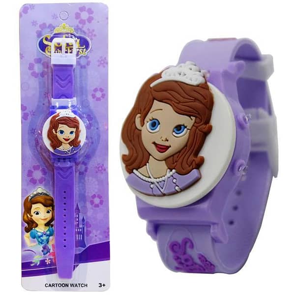 Purple Princess Sofia Wrist Watch for Girls