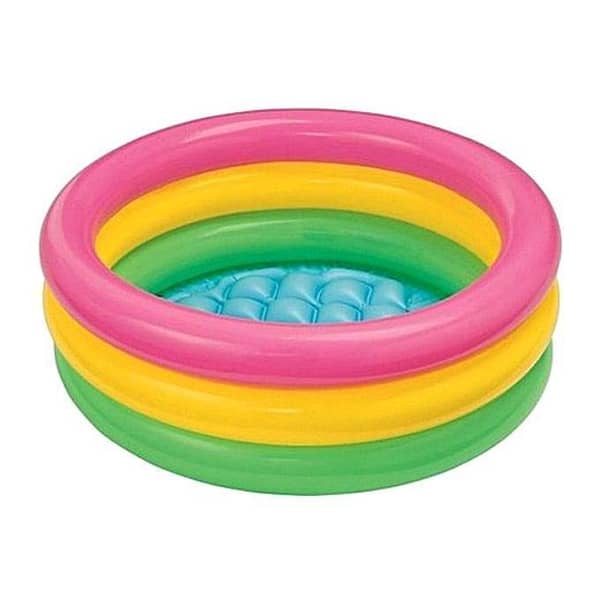 Intex – Sunset Glow Ring Baby Pool (2 ft x 8.5 inches) – 57107