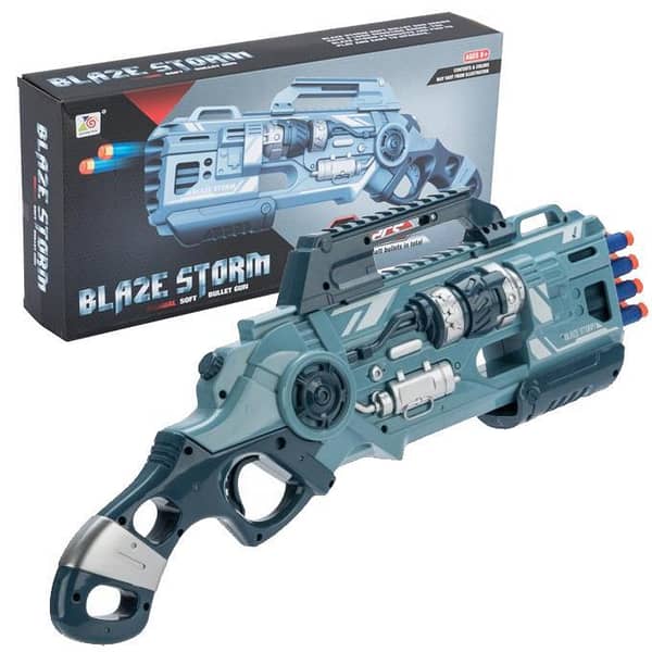 Pump Action Soft darts Blaster Nerf ShotGan BlazeStorm