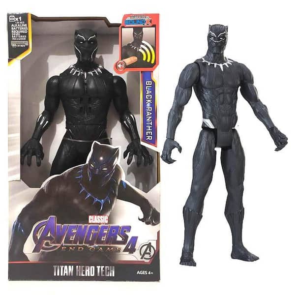 11-Inch Avengers Black Panther Action Figure with Sound Effects