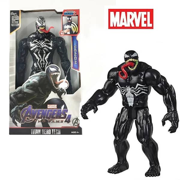 11-Inch Spiderman Venom Black Action Figure
