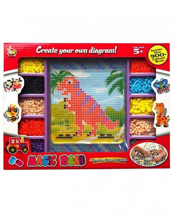 Plastic Picture Beads Puzzle for Creative Fun