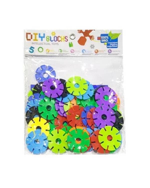 Planet X Crazy Circle Construct Puzzle Set Featuring Engaging Geometric Designs