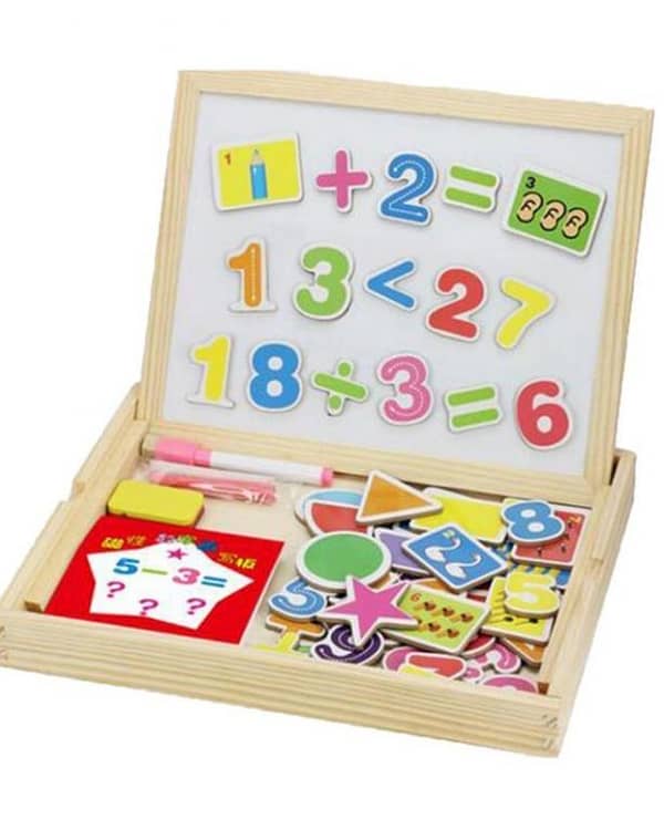 Multicolor Digital Letters Puzzles for Children