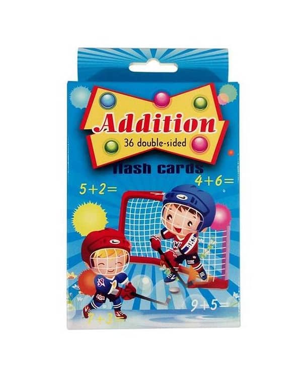 Addition Learning Education Flash Cards For Kids