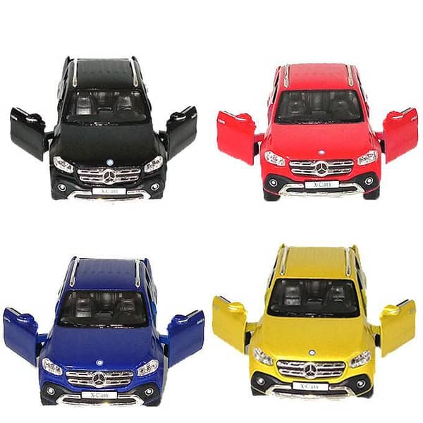 Pickup Truck Mercedes - Pull Back and Die cast  - Assorted Color