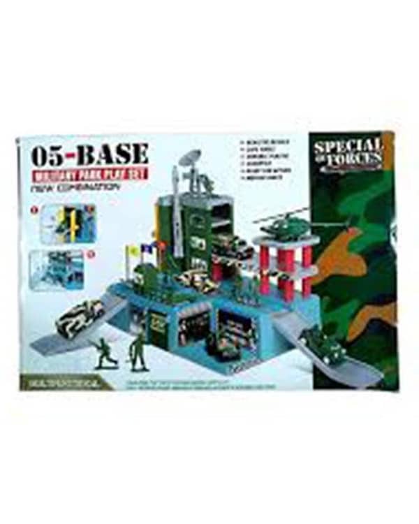 Military Parking Play Set - Multicolor