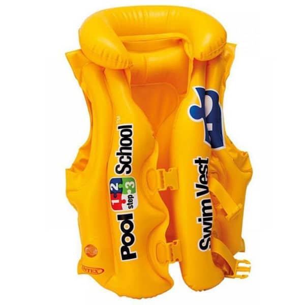 Planet X Swimming Confidence Vest - Yellow - Pool School