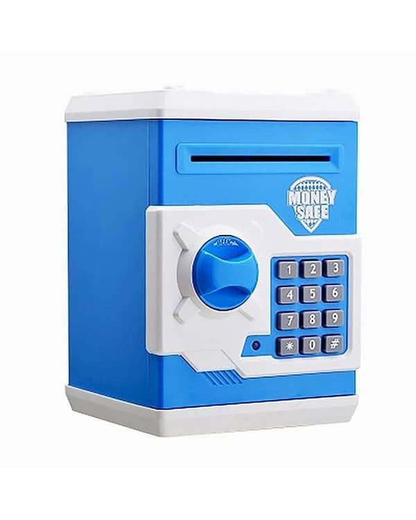 Planet X Electronic Blue Money Safe Box with Sound Mechanism