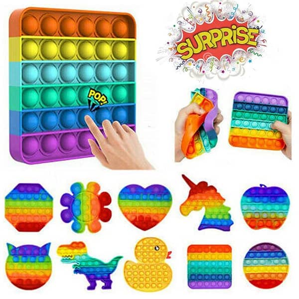 Surprise Unique Design Popit Fidget Toy  For All