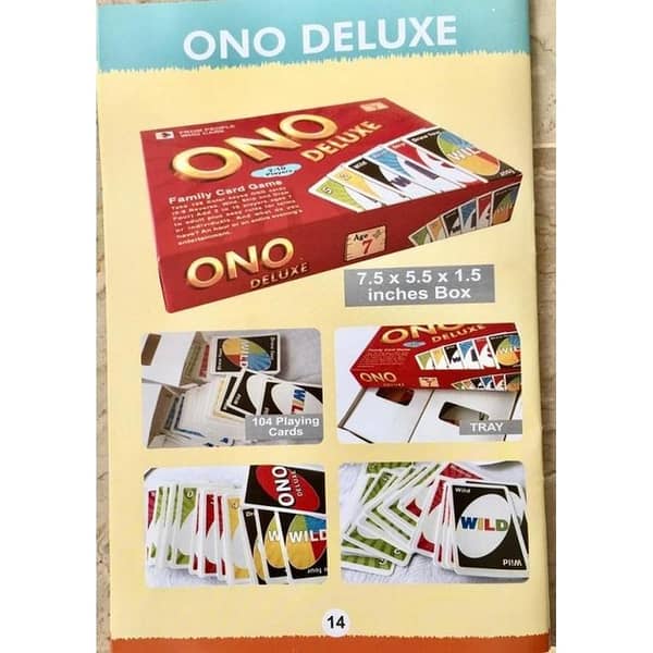 ONO - UNODeluxe Playing Game