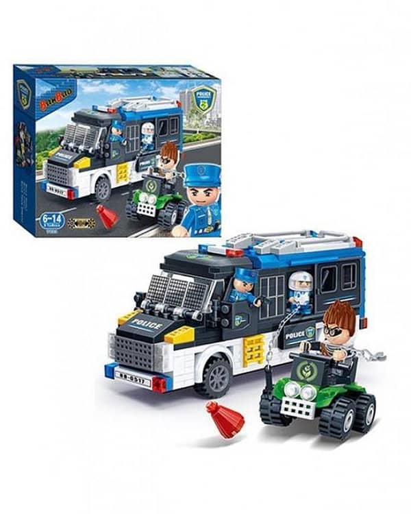 Banbao 7003 Police Van - Building Blocks