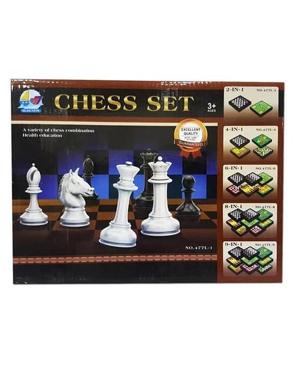 3 in 1 - Chess - Chinese Checkers - Snakes & Ladder Game