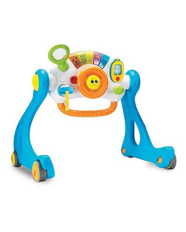 Planet X - 846 - 5-In-1 Drive 'N Play Gym Walker - Multicolor Joy