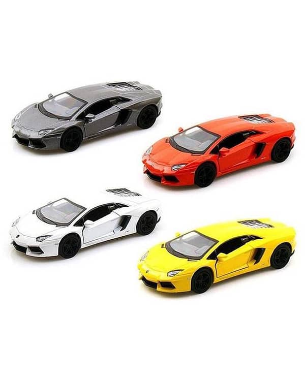 Kinsmart – Lamborghini Aventador Car Metal Pull Back Die Cast