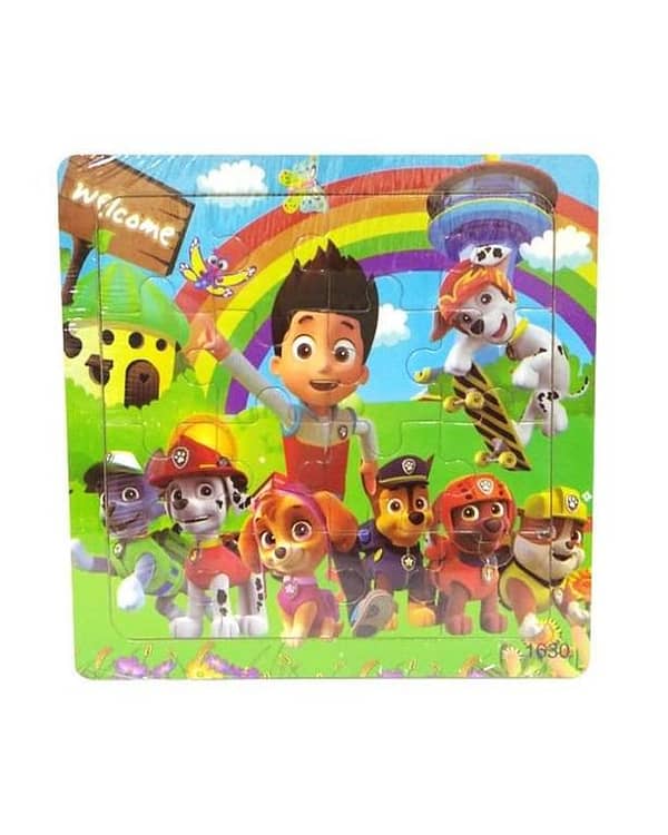 Wooden Jigsaw Puzzle featuring Ryder & Paw Patrol - 5.75 inches