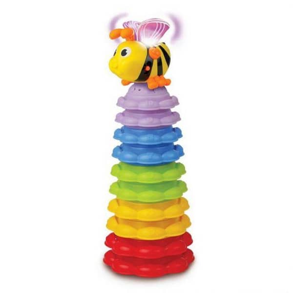 Win-fun Stack ‘N Learn Bee and Sunflowers 0650 Educational Stacking Toy