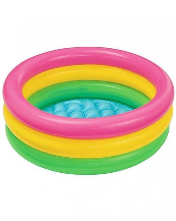 3 Ring Sunset Baby Pool - Multicolor