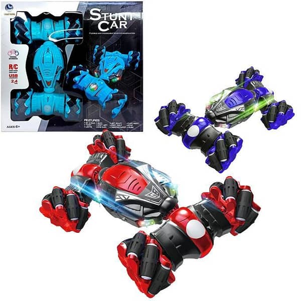 Gesture-Controlled Full-Size Stunt Car with Spray and Drift Capabilities