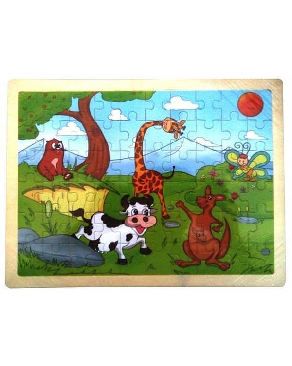 Planet X - Kids' Colorful Wooden Puzzle Challenge