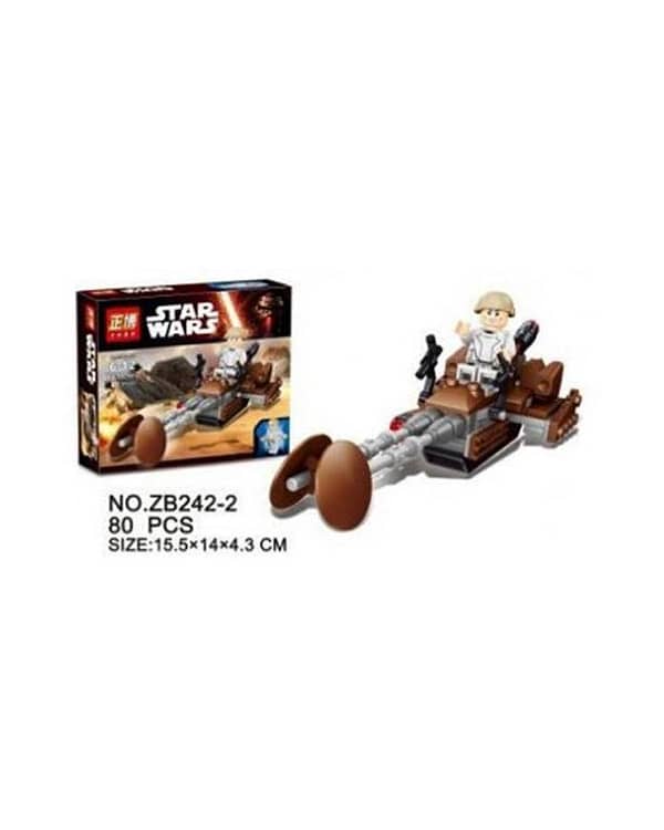 Starwars Microfighter - Scout Trooper Speed Bike - Building Blocks