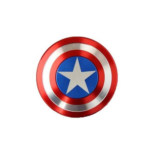 Captain America Shield Fidget Spinner - Multicolour