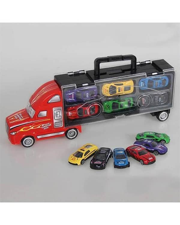 Metal Dinky Truck Container - Multicolor