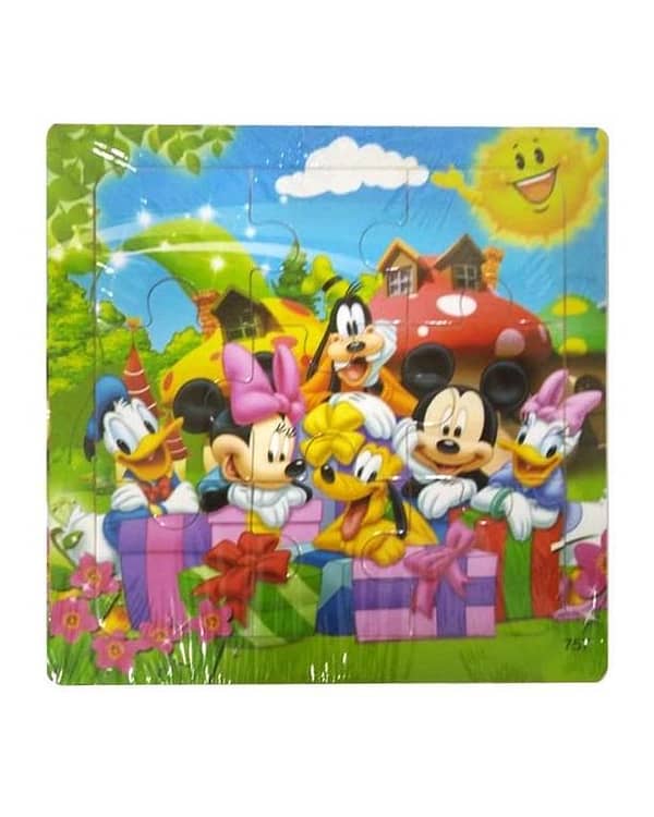 Planet X - 5.75" Mickey & Friends Wooden Jigsaw Puzzle