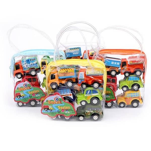16 pcs mini Pull Back Racing Vehicles cars pack