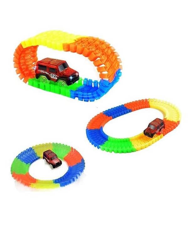 Colorful Track - Jeep Truck Track Set