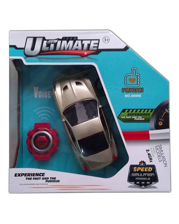 Voice Control Simulation Model Car - Golden