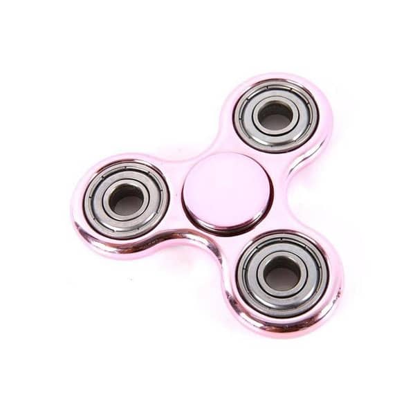 Pink Metallic Fidget Spinner
