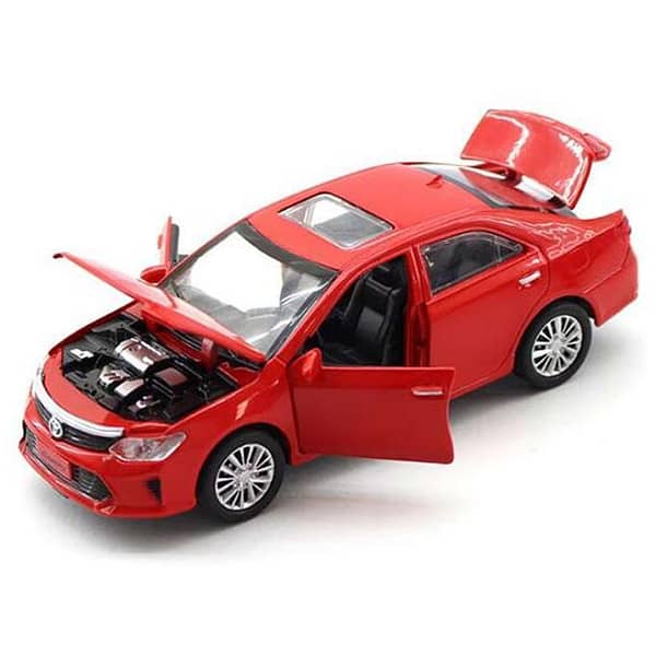 Toyota Camry Die Cast Scale Model Car 1:28 -  6 inches - Red