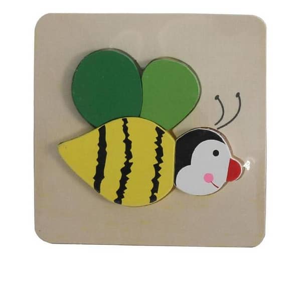 HoneyBee Wooden Thick Puzzle
