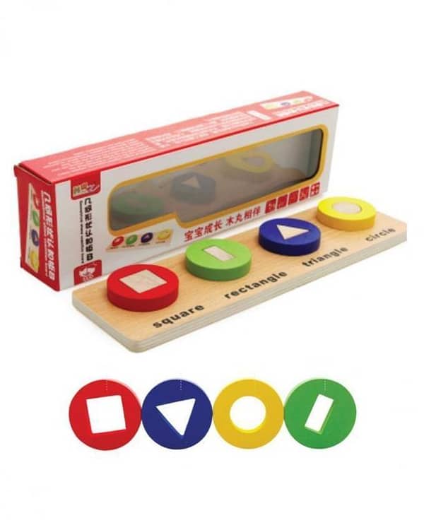 Geometrical Shape Board - Multicolor
