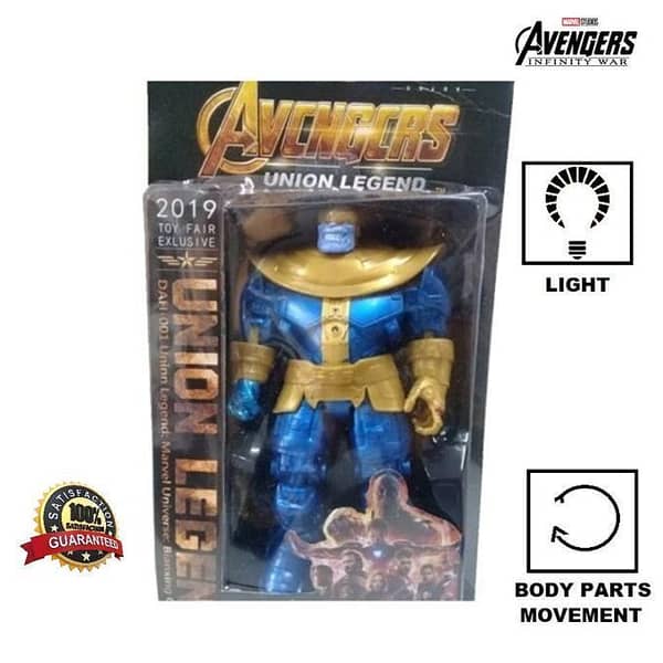 Avengers: Age Of Ultron -Thanos  Action Figure with Movable Arms and Legs - 7 inches