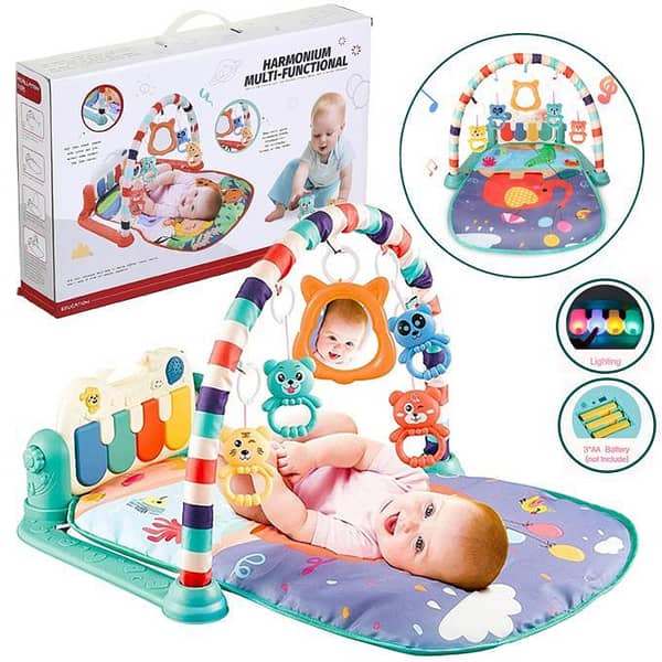 Harmonium Multi-Functional Play Mat Set for Infants - Green