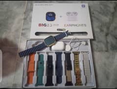 smart watch & earphones for sale