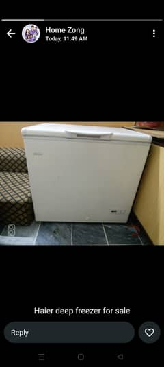 Freezer for sale with good condition